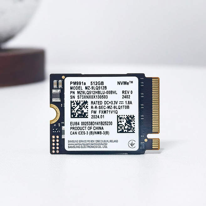 SSD 1TB WD SN740 웨스턴 1T 1테라 PCIE4 0x4 하드디스크 Deck, 512G