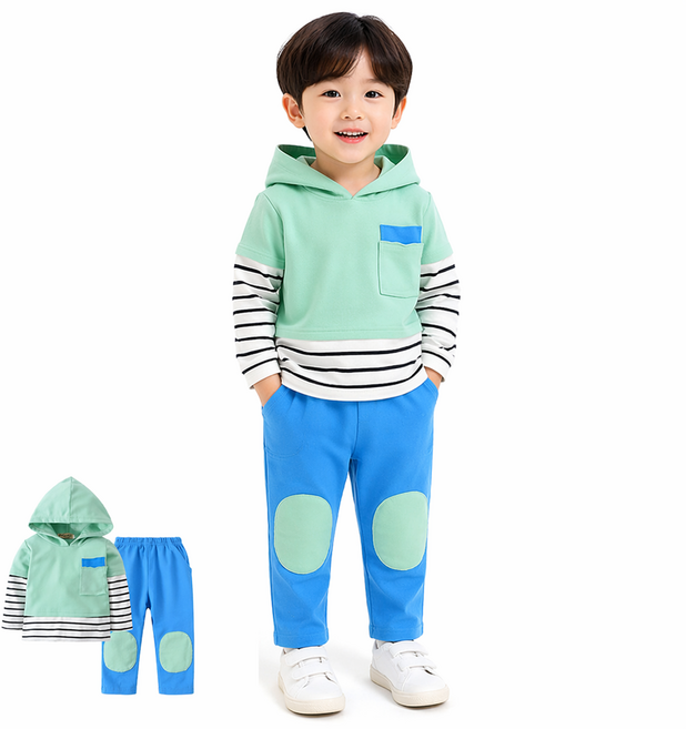 유아상하복 아기등원룩 어린이집 세트 남매룩 단체복 키즈