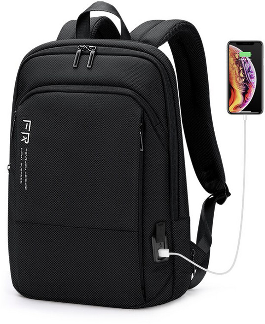 펜루엔 슬림앤익스팬더블 백팩 39.624cm수납 8cm확장가능