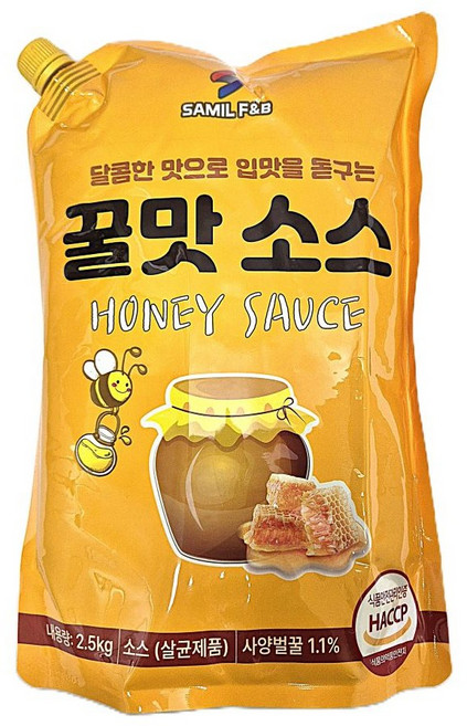 삼일 꿀맛 닭강정소스 2.5kg, 1개
