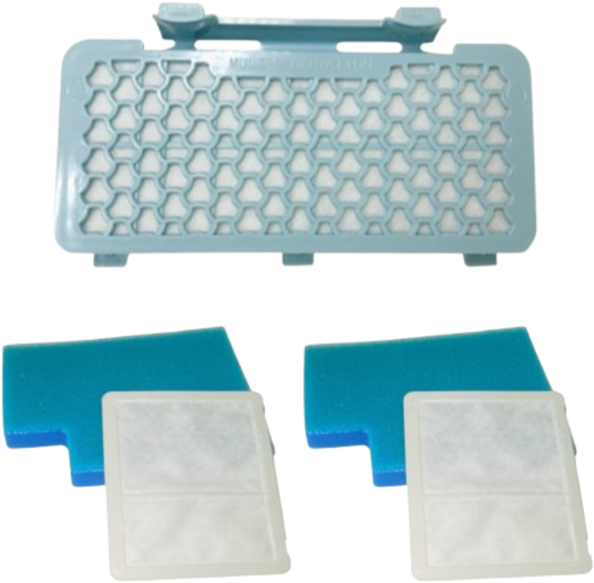 비브랜드 LG 싸이킹 청소기 K83AG K83BGY K83IGY K83RG 배기 스펀지 호환 필터, 1세트, 부품