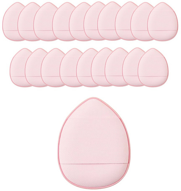 데일리프렌즈 미니 핑거 에어퍼프, 핑크, 20개