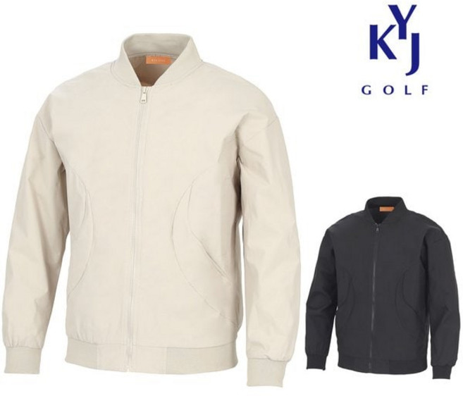김영주골프 봄가을 에스 봄버 자켓 블루종 바람막이 남성 골프 점퍼 KPSMJP38