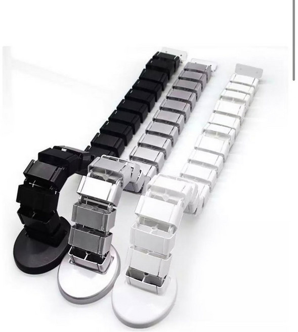 케이블 척추 책상 아래 트레이 와이어 관리 워크스테이션 스네이크 정리, 1. 은, 1개