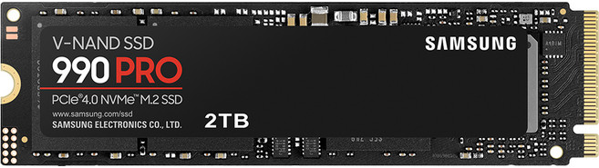 공식인증 삼성SSD 990 PRO M.2 NVMe 2TB MZ-V9P2T0BW