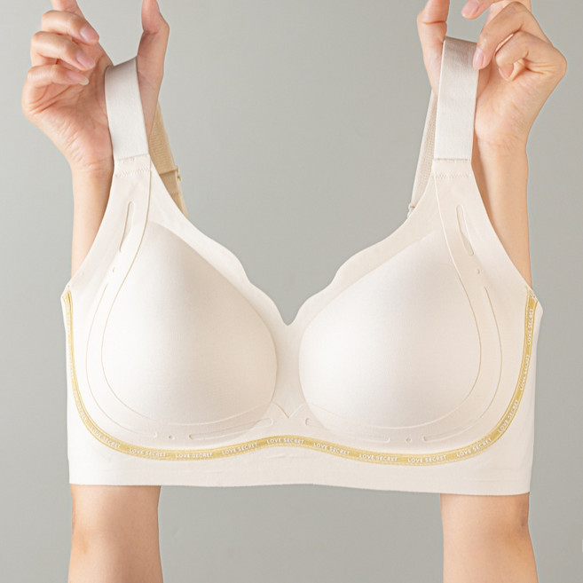 란몰 미니마이저 처짐방지 가슴 작아보이는 노와이어 브라