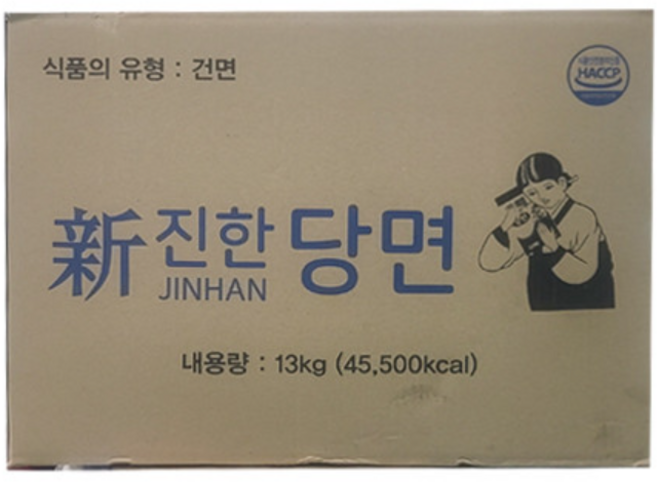신 진한당면 대용량 벌크형 식자재용, 1개, 13kg
