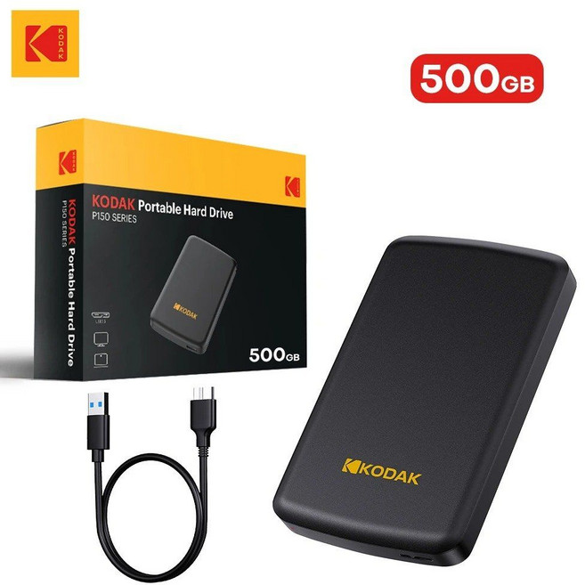 휴대용 외장 하드 드라이브 P150 500GB/1TB USB3.0 HDD PS4/PS5 엑스박스