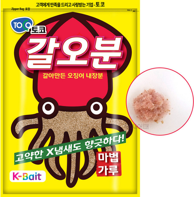 토코 갈오분 붕어 잉어 향어 집어제 첨가제 어분떡밥, 1개, 300g