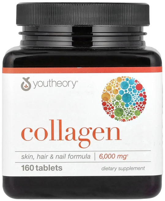 유씨어리 콜라겐 6000mg 비타민C 90mg 160정, 1개 - 쿠팡