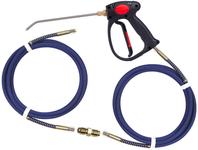 상록전자 전자동스팀기 스팀해빙기 자동차손세차 가전제품청소 각종스팀세척 묶은때제거, ON/OFF건(이태리)+호스 8M