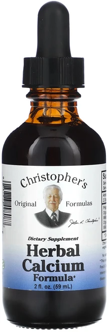 Christopher's Original Formulas 허벌 칼슘 포뮬러 2 액량 온스 (59ml), ChristophersOriginalFormulas허벌, 1개, 59ml - 쿠팡
