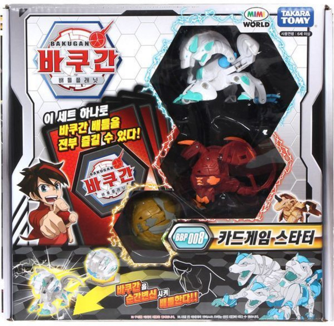 국내백화점 미미월드 장난감 바쿠간 BBP008 카드게임 스타터 선물, 선택01-바쿠간 카드게임 스타터