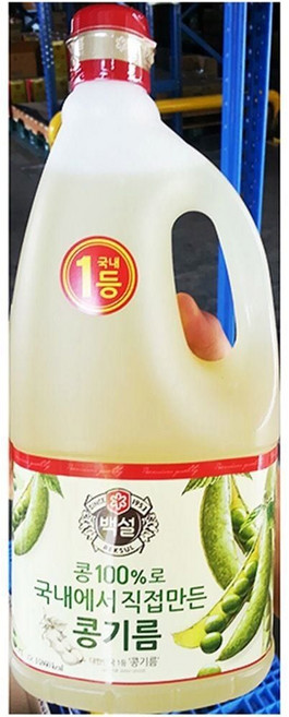 콩식용유(백설 1.8L)_ 20275432EA, 1.8L, 1