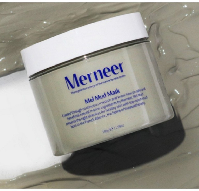 메르니어 멜머드 마스크팩 340g 모공 블랙헤드 머드팩, 1개, 1개입