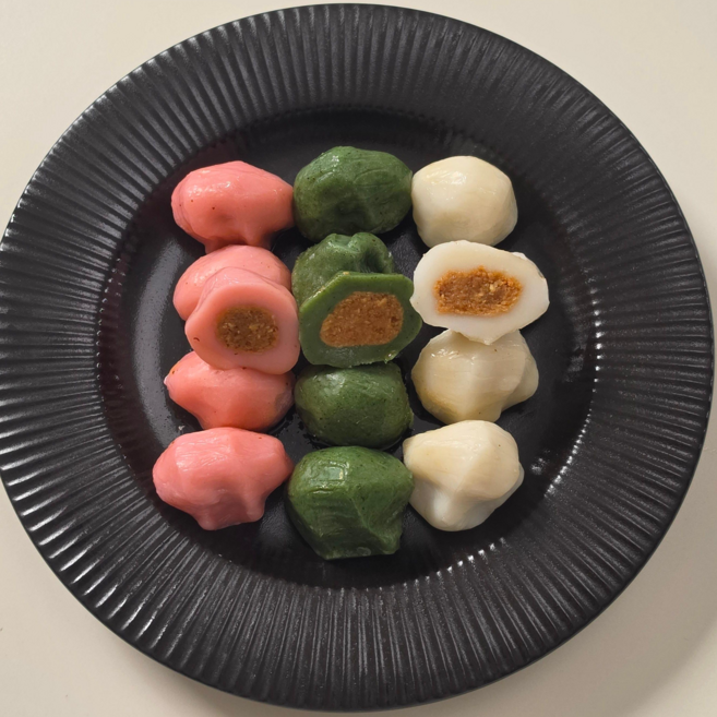 [이가원] 굳지않는 수제 깨송편 송편 오픈특가 1kg+1kg, 2개, 1kg