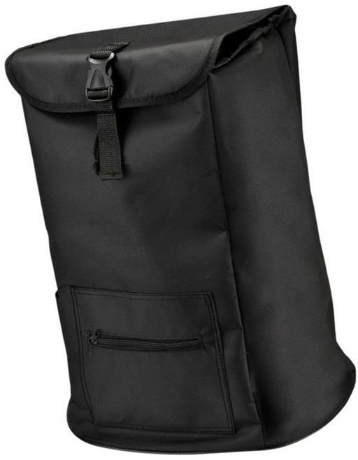 GHSHOP 접이식 식료품 카트 백 핸드 트럭 가방 교체 다목적 액세서리 휴대용 대용량 옥스포드 직물 38x26x49cm, 검은색, 트롤리 교체 백