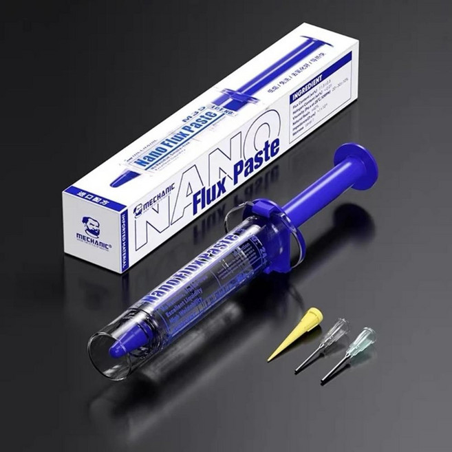 기계식 공식 나노 플럭스 페이스트 마더보드 PCB 휴대폰 수리 용접 도구 연기 없음 10CC 투명 M35, 1개