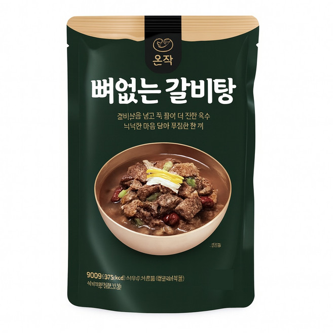 [온작]뼈없는 갈비탕, 900g, 8개