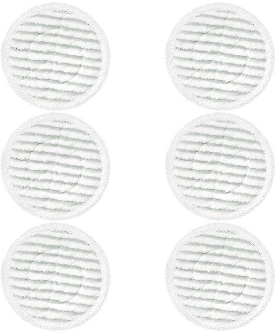 상어 S7000amz S7000 S7001용 교체용 스팀 걸레 패드 6개