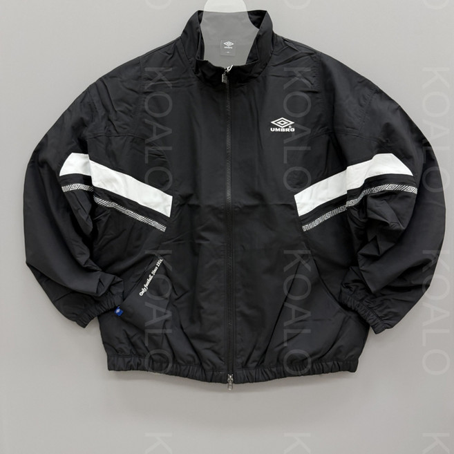 UMBRO 엄브로 26SS 헤리티지 트랙 우븐 바람막이 자켓 셋업 (블랙)