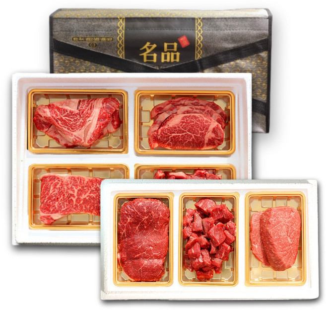 [한우선물세트] 국산 명품 소고기선물세트 구이용 선물 한우소고기 한우선물세트 1등급 1++ 구이 냉장 한우 명절 설 구정 추석 선물 세트, 04. 한우투플러스 백두제일.