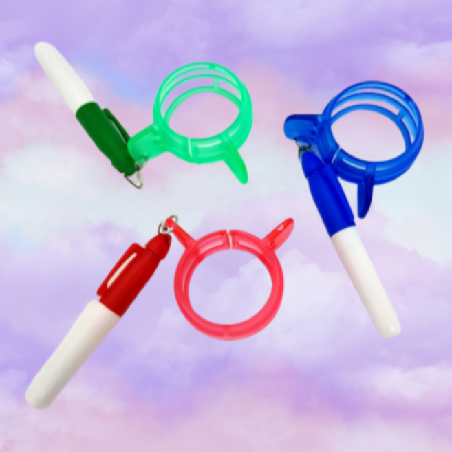 골프공라이너 볼라인마커 완벽한퍼티라인 퍼팅수감소, 색상랜덤