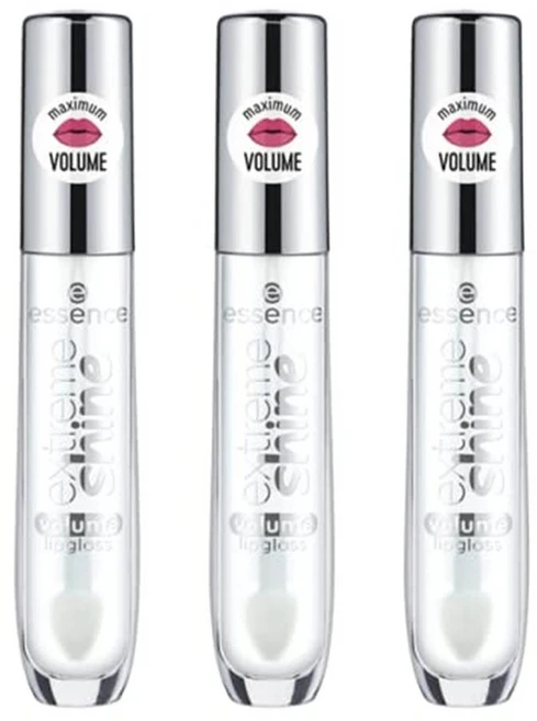 에센스 익스트림 볼륨 크리스탈 립글로스, 3개 - 쿠팡