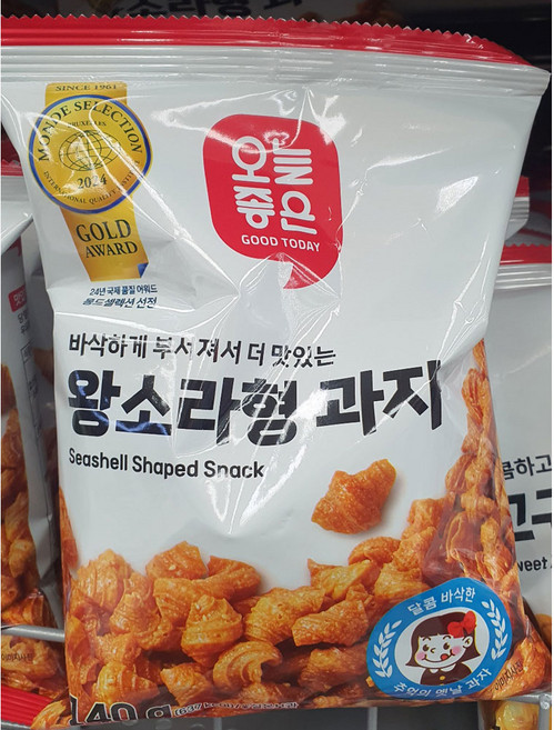 오늘좋은 왕소라형과자, 5개, 140g