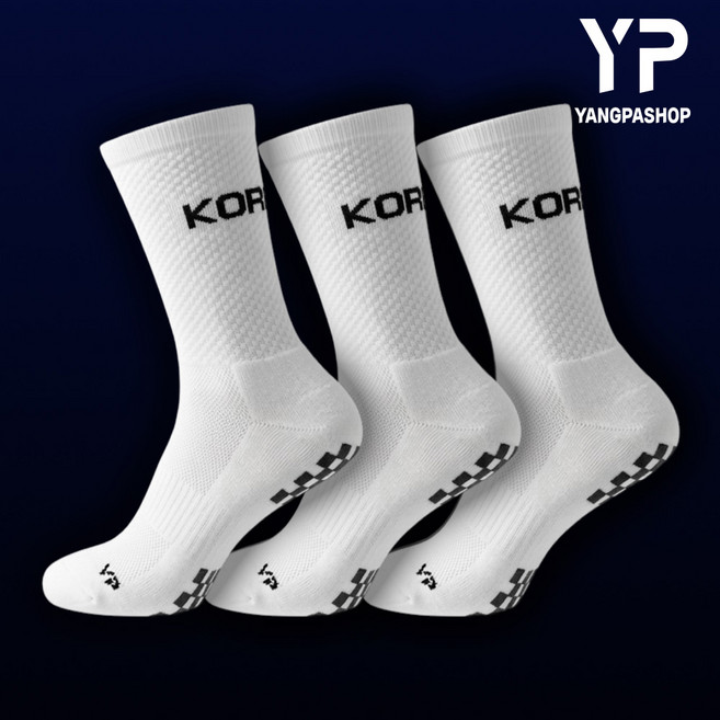 양파샵 KOREA 논슬립 축구 양말 풋살 삭스 러닝 스포츠