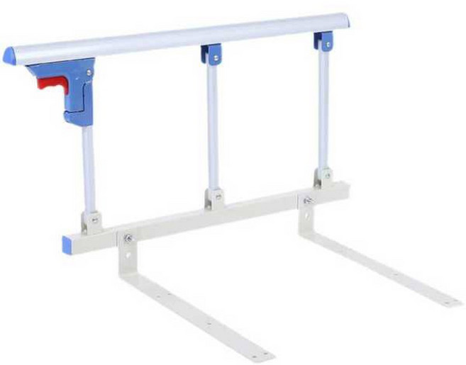 침대 난간 사이드레일 낙상방지 가이드 안전난간 지지대 울타리, 크림색