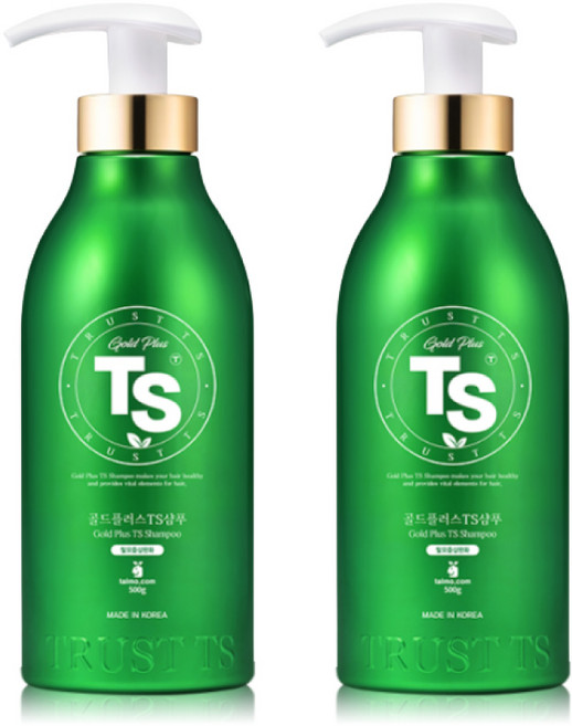 ts샴푸 추천 TOP10 — TS 골드플러스 샴푸 500g x 2p + TS 샘플