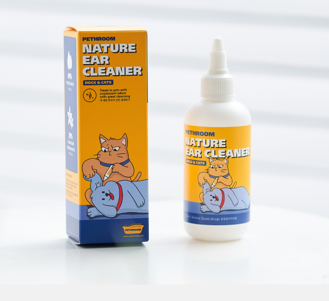 [김사장] 페스룸 반려동물 네이처 이어 클리너, 2개