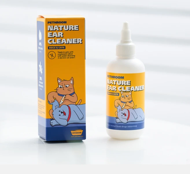 페스룸 반려동물 네이처 이어 클리너, 120ml, 1개 - 쿠팡