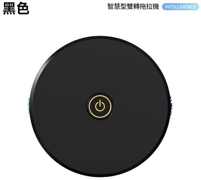 智慧型雙輪拖地機, 黑色, 如圖