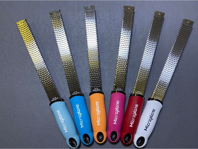 Microplane 頂級繽紛系列 專業刨刀 多色 新色, 1個, 2.松綠藍