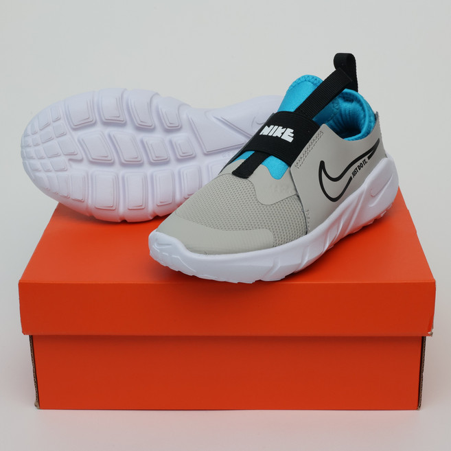 나이키 어린이 베이비 끈없는 운동화 런닝화 플렉스 러너 그레이 스카이블루