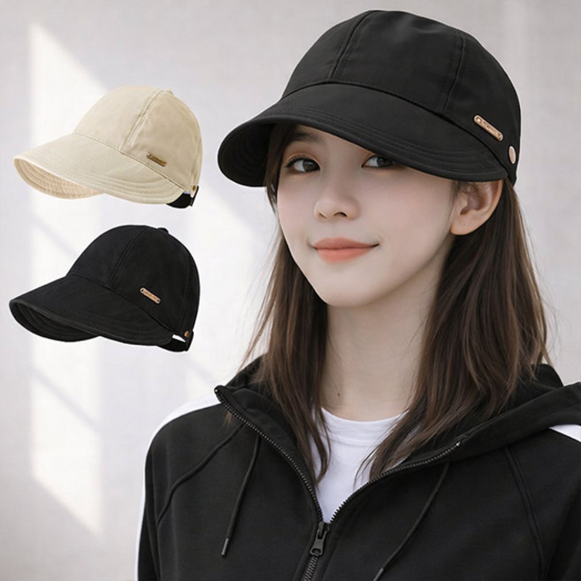 리츠제이 여성용 가벼운 에어리 버킷햇 벙거지 모자 2종