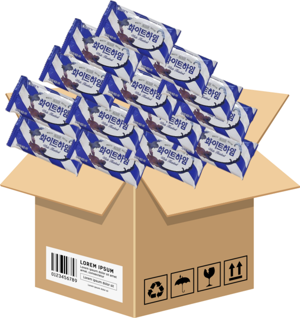 크라운 화이트하임 신제품 (개별포장), 18개, 15.77g