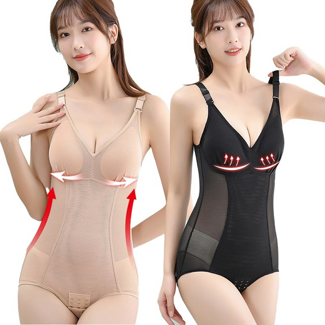 이플 올인원 바디쉐이퍼 허리 보정 복부 압박 힙업