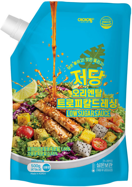 아이엠소스 저당 오리엔탈 트로피칼 드레싱, 1개, 500g