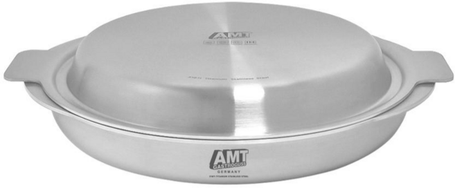 AMT 316Ti 스텐 원형 컴바인 팬 (뚜껑 내부 코팅), 1개, 24cm