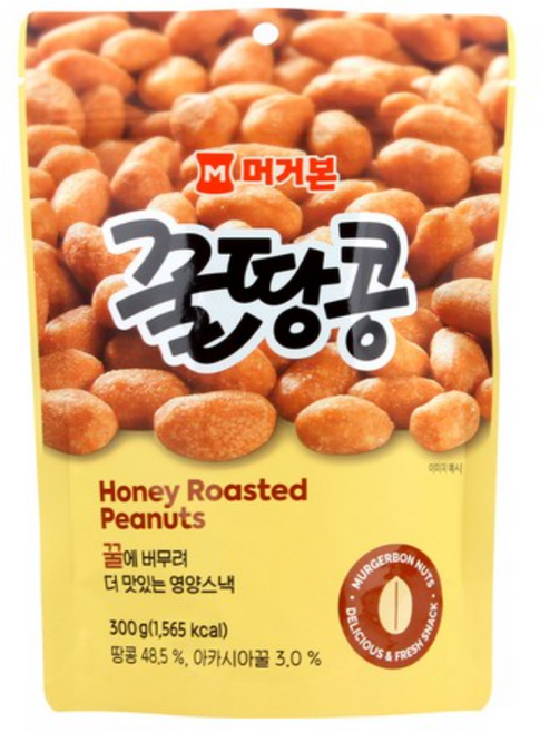 머거본 꿀땅콩, 300g, 5개