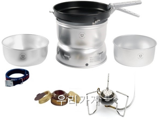 [Weshop} 트란지아 스톰쿡셋 25-3UL (140253), 1세트, 25-3UL 스톰쿡셋 알콜버너세트 + TP2 가스버너