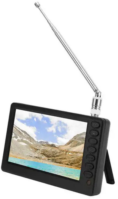 휴대용 캠핑 티비 TV 5 인치 1920 x 1280 hd 비디오 플레이어 충전식, 한개옵션0, 1개