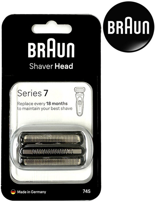 브라운 전기면도기 시리즈7 New 날망 74S N1200S G7200CC사용독일 생산 정품