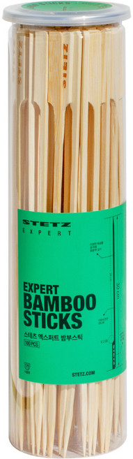 스테츠 엑스퍼트 대나무 꼬치 바베큐 캠핑용, 100개입, 1개