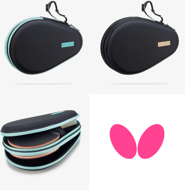 [버터플라이] 하드 풀 케이스 프로 탁구라켓 케이스, 1개, 민트