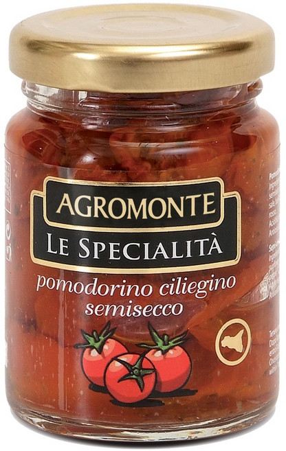 Agromont 西西里油漬烘乾櫻桃番茄 200克/1kg, 1個, 200克