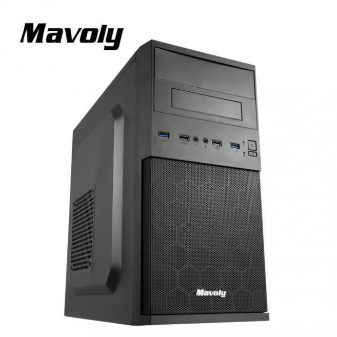 Mavoly 1808 MicroATX 電腦機殼, 1個, 松聖 1808送靜音風扇風扇(無發光)